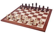 STAUNTON No. 6 in wooden case Carved wood