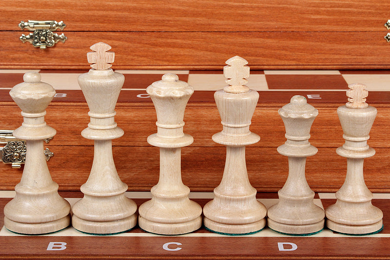 TOURNAMENT No 6 Inlaid (intarsia), insert tray, wooden pieces - TOURNAMENT No 6 Inlaid (intarsia), insert tray, wooden pieces