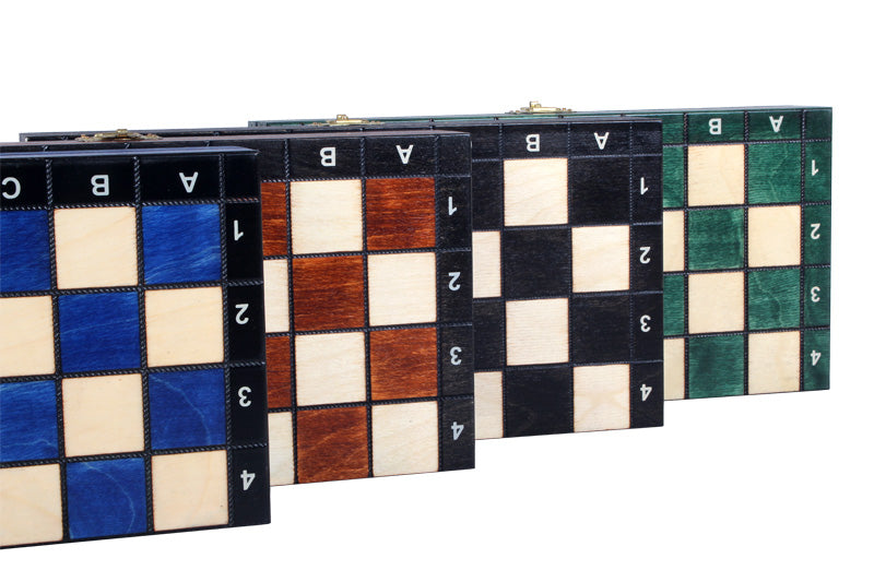 Black Wooden Magnetic Chess Set (27 cm) - Black Wooden Magnetic Chess Set (27 cm)