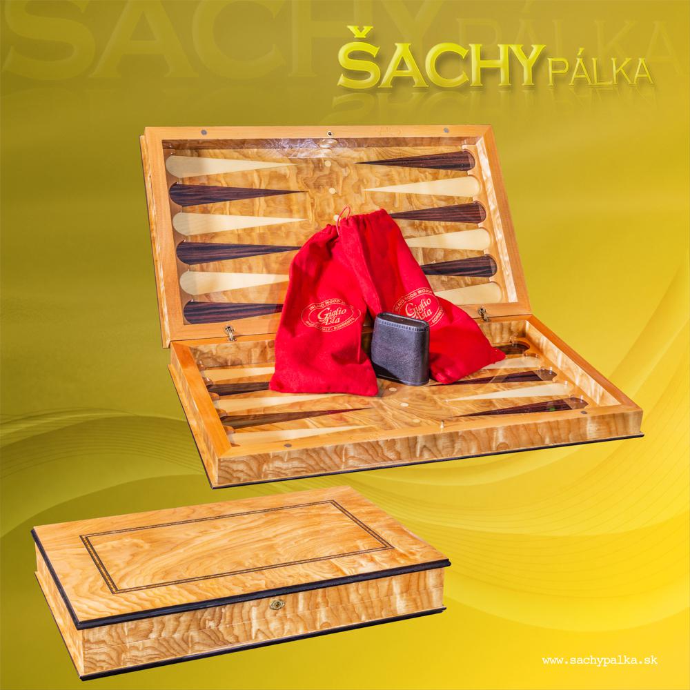 Elegant Italian Backgammon by Giglio Asla - Elegant Italian Backgammon by Giglio Asla