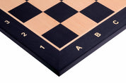 No6 Black Chessboard+ 3.75" German Ebonised pieces