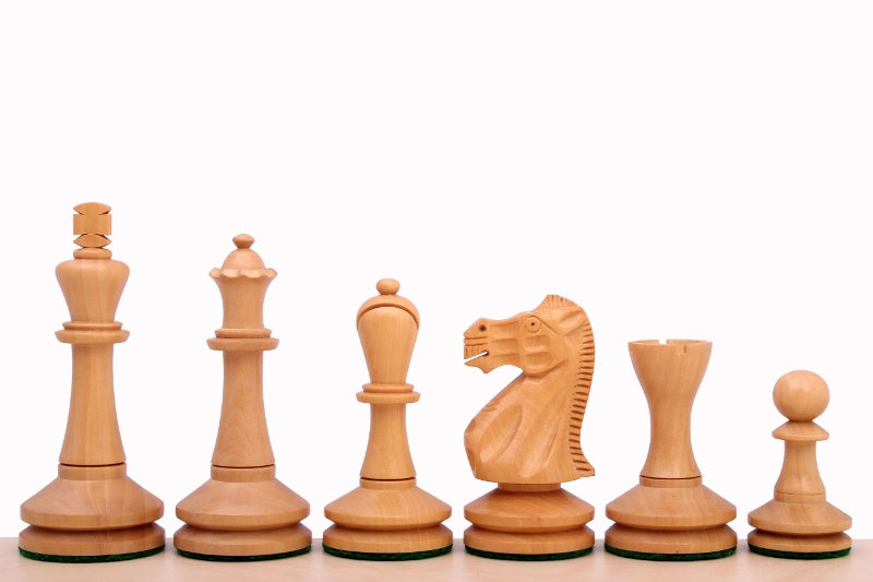 Blackmore Ebonised 4" chess pieces - Blackmore Ebonised 4" chess pieces