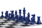 Blue chess pieces No. 6