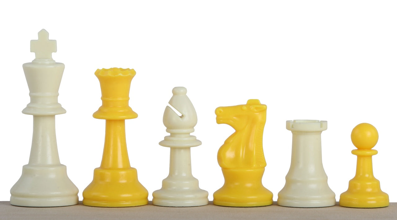 Yellow chess pieces No. 6 - Yellow chess pieces No. 6