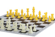 Yellow chess pieces No. 6