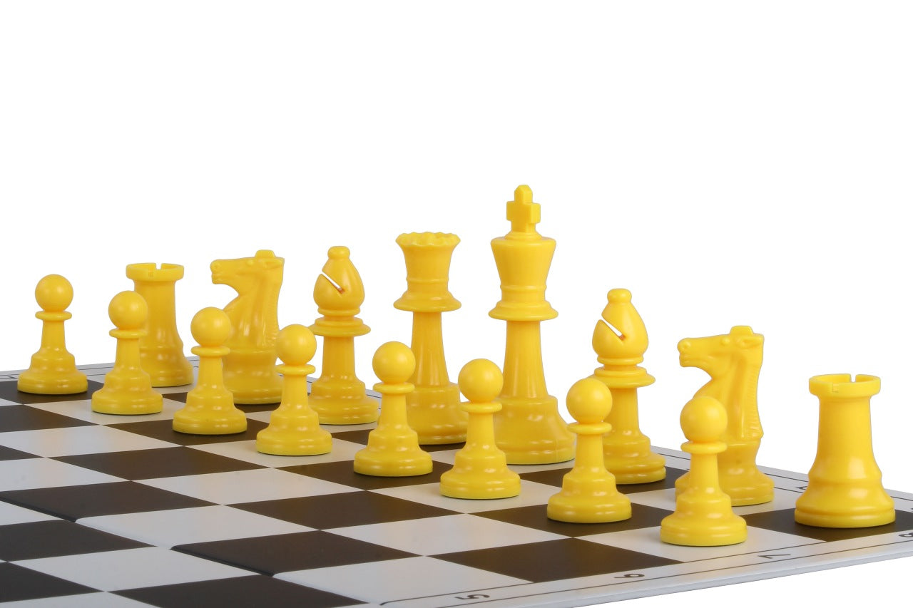 Yellow chess pieces No. 6 - Yellow chess pieces No. 6