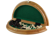 Chess Rubin - hand-carved round case (33cm)