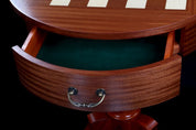 Chess table De Lux (without pieces)/ Round table / total height: 77 cm