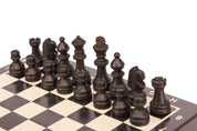 MAGNETIC wooden chess mini (20cm) - black
