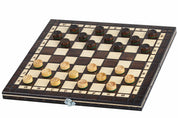 CHESS + SMALL CHECKERS (CHERRY)
