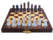 Wooden school chess mini 20 cm x 20 cm