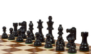 TOURNAMENT No6 intarsy FRENCH EBONISED 3.75"pieces