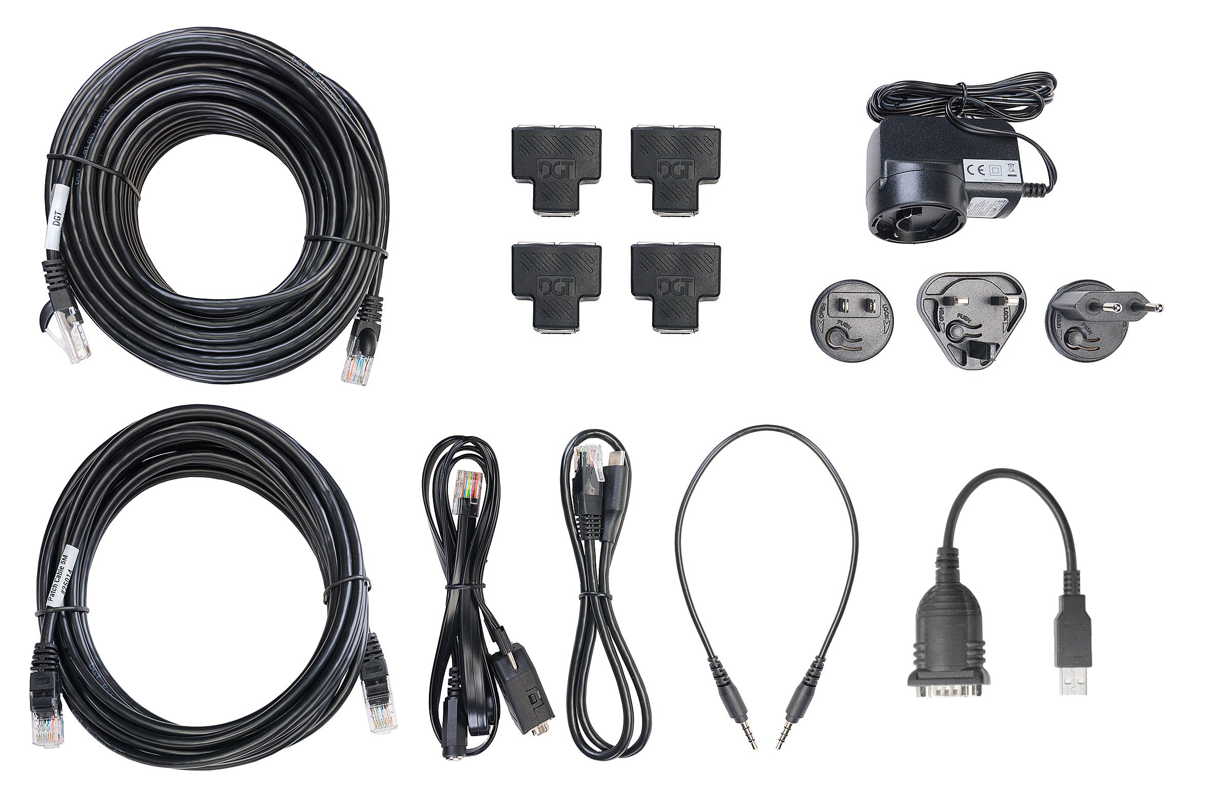 Connection cable set for the first electronic board in the tournament system (USB C) - Connection cable set for the first electronic board in the tournament system (USB C)