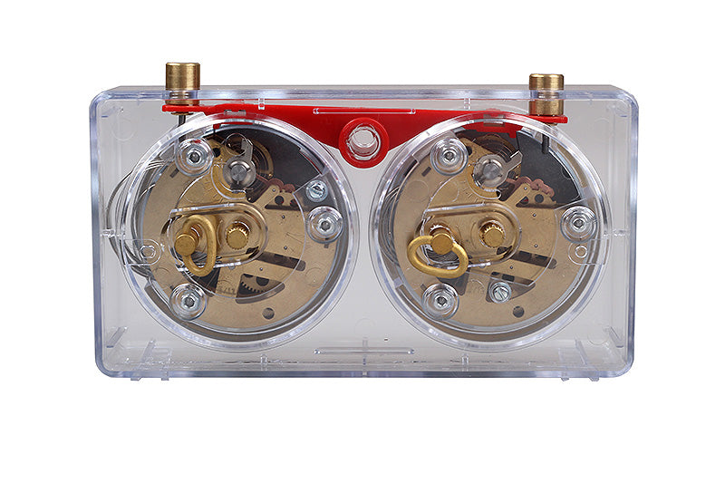 CLASSIC CLEAR analog chess clock - CLASSIC CLEAR analog chess clock