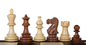 Classic Acacia/Boxwood 3" chess pieces