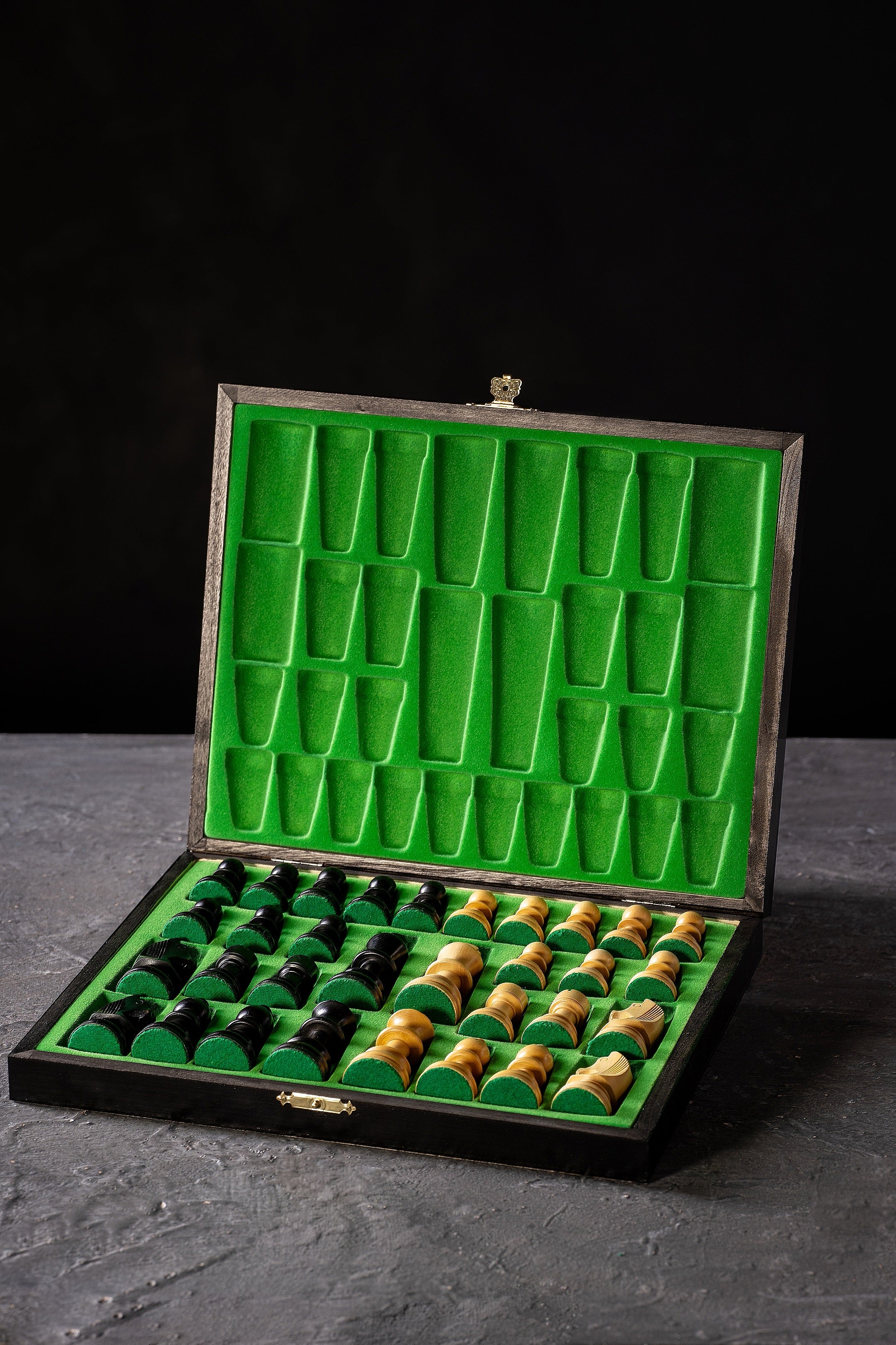 STAUNTON LUX No 5 BOX BLACK - STAUNTON LUX No 5 BOX BLACK