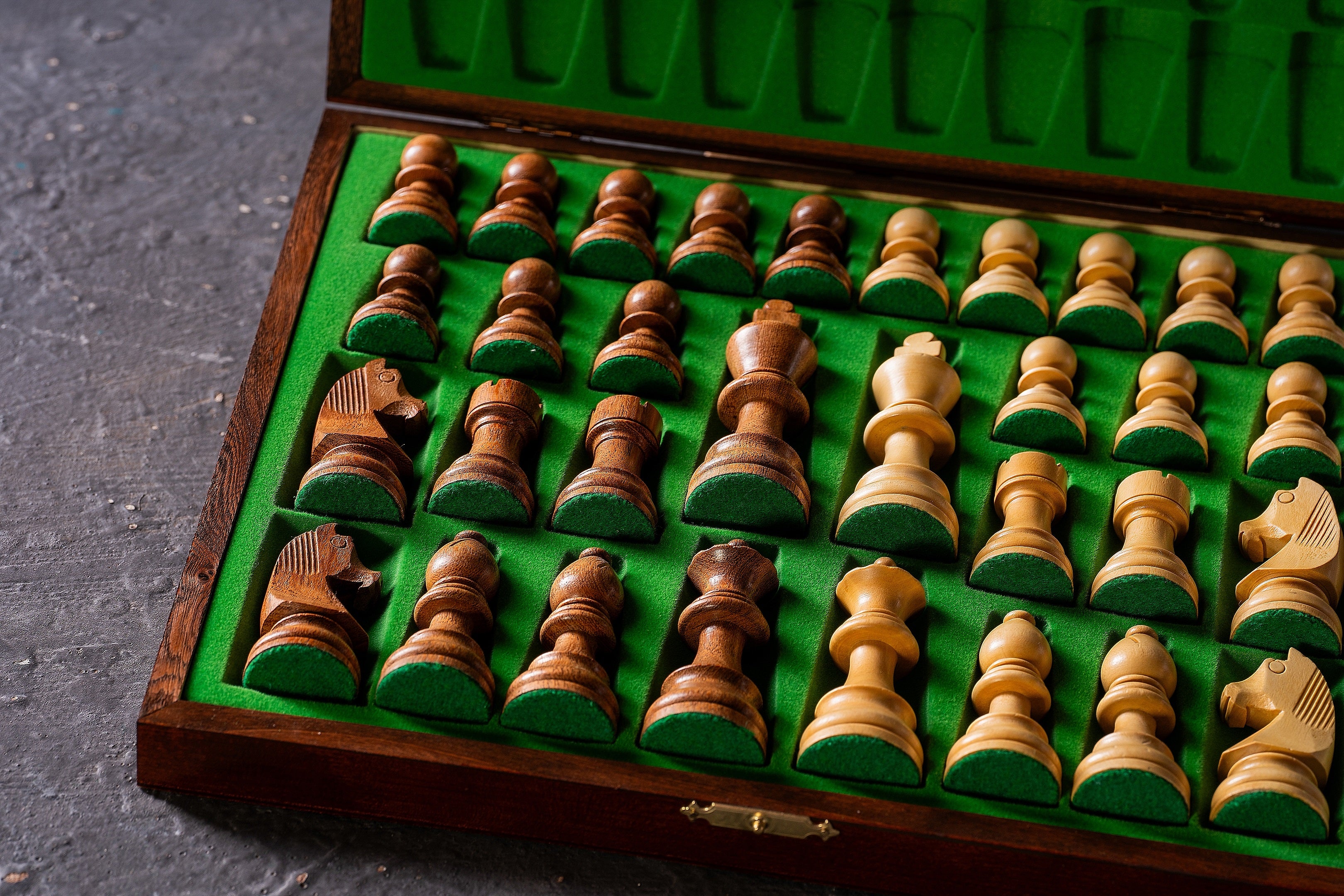 STAUNTON LUX No 5 BOX BROWN - STAUNTON LUX No 5 BOX BROWN