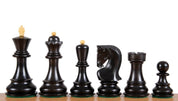 Zagreb Ebonised chess pieces 3,5''