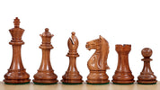 Supreme Acacia/Boxwood chess pieces 4''