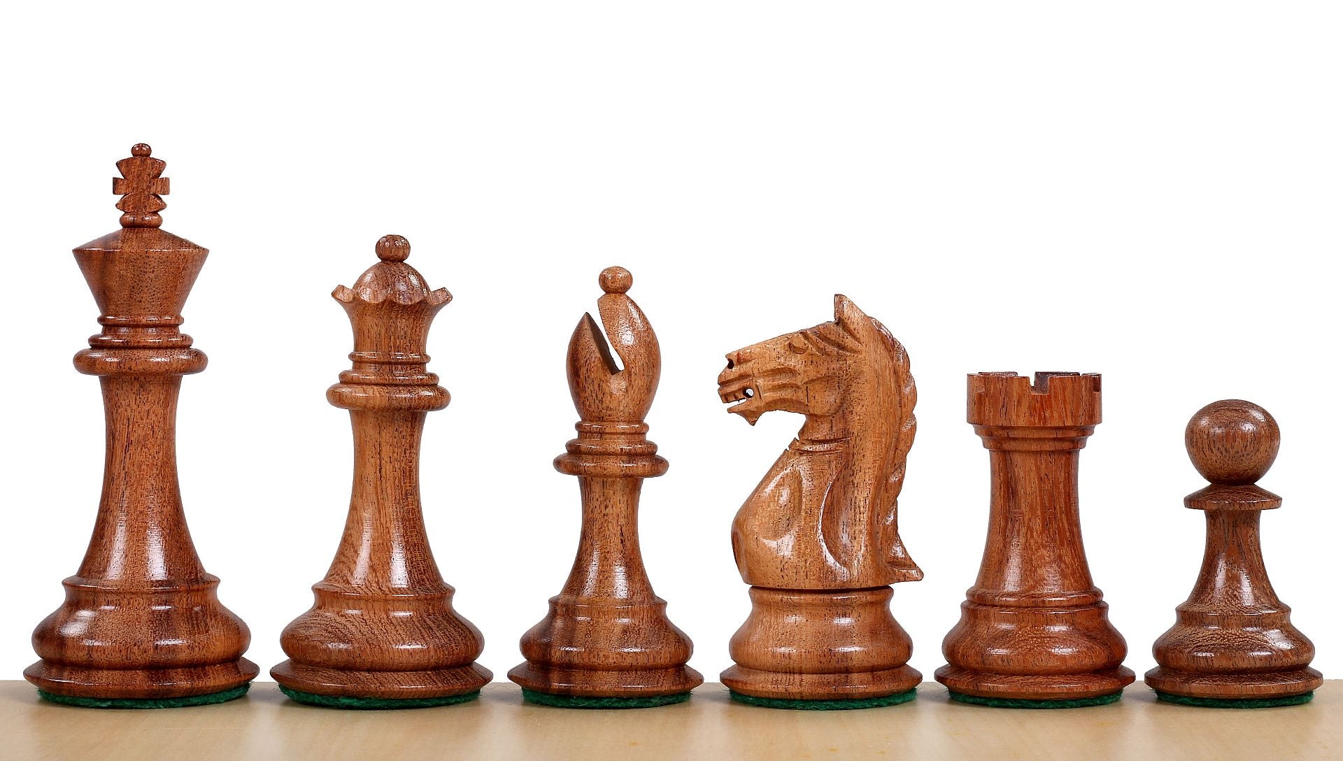 Supreme Acacia/Boxwood chess pieces 3,5'' - Supreme Acacia/Boxwood chess pieces 3,5''