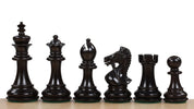 Kings Bridal Ebonised 3,5'' chess pieces