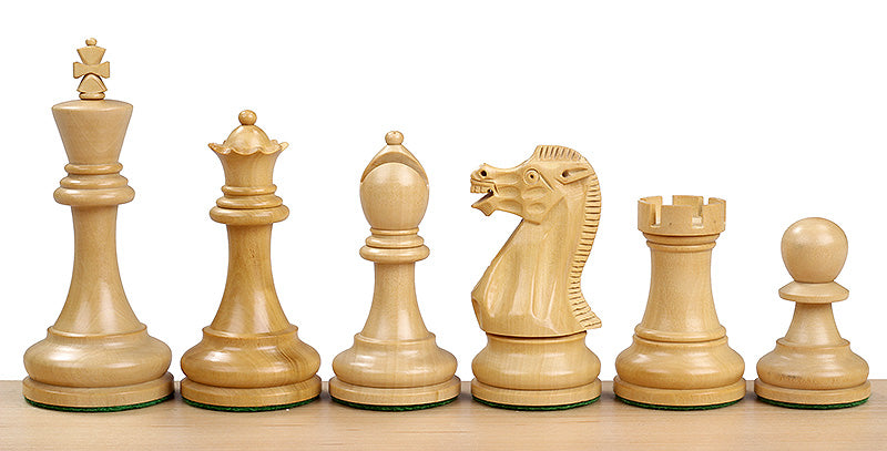 Executive Ebonised 3,5" chess pieces - Executive Ebonised 3,5" chess pieces