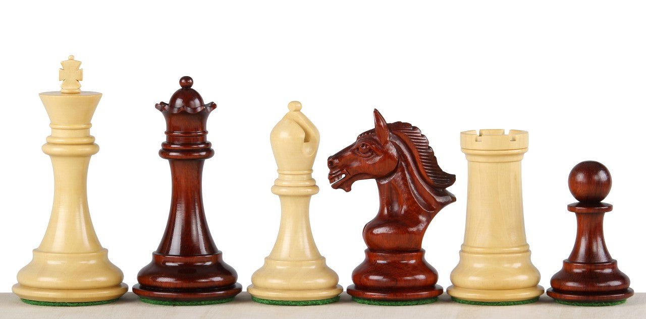 DERBY KNIGHT REDWOOD 4'' chess pieces - DERBY KNIGHT REDWOOD 4'' chess pieces