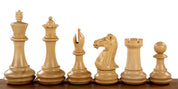 CHAMPFERED BASE EBONY 4" chess pieces