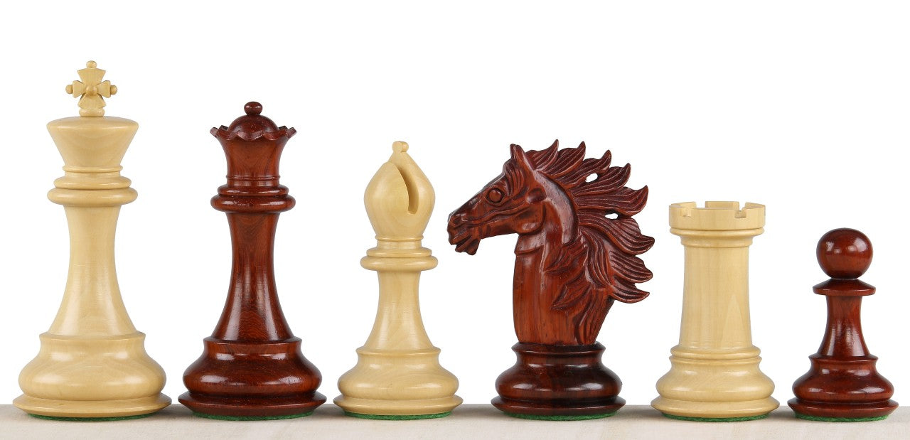BAGGIO REDWOOD chess pieces 4'' - BAGGIO REDWOOD chess pieces 4''