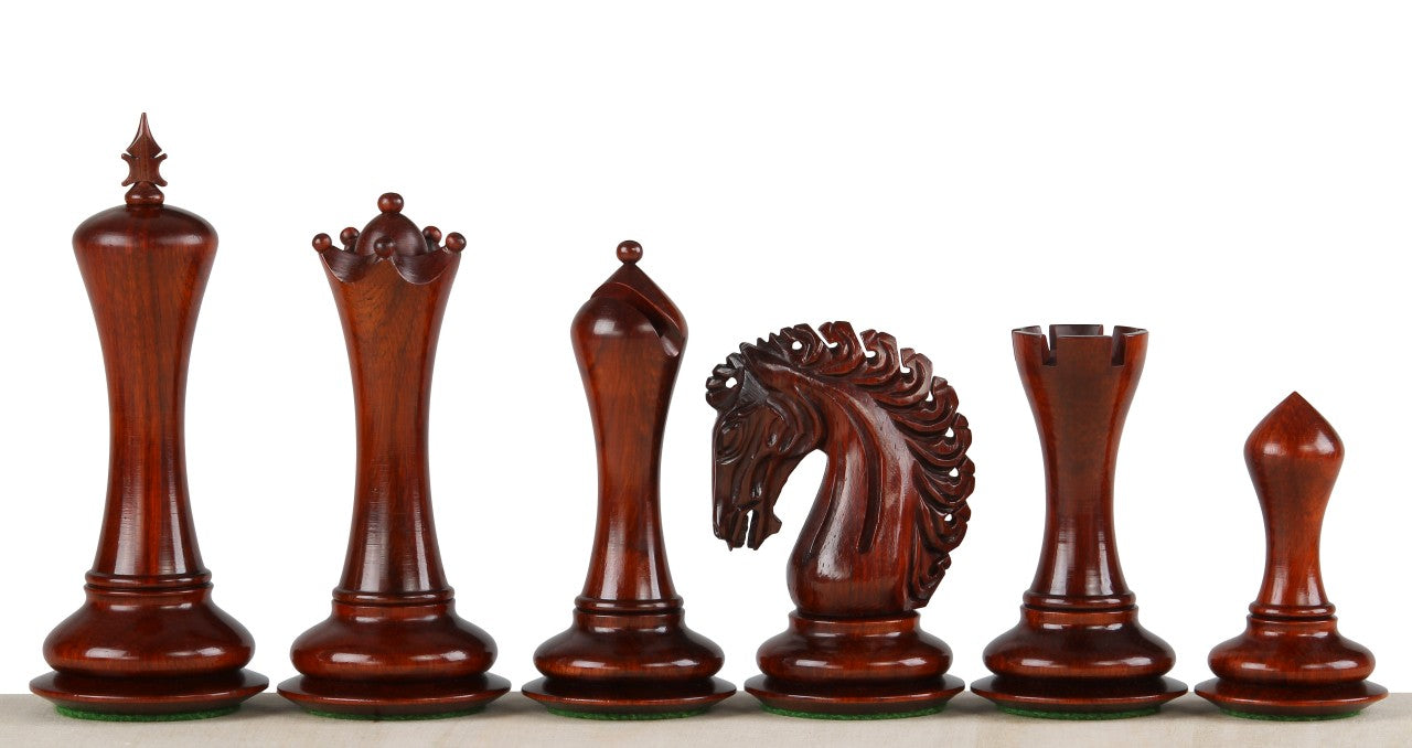EMPIRE REDWOOD 4,25" chess pieces - EMPIRE REDWOOD 4,25" chess pieces