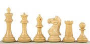 Potish Head Ebony 3.75 inch chess pieces