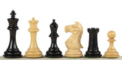 Potish Head Ebony 3.75 inch chess pieces