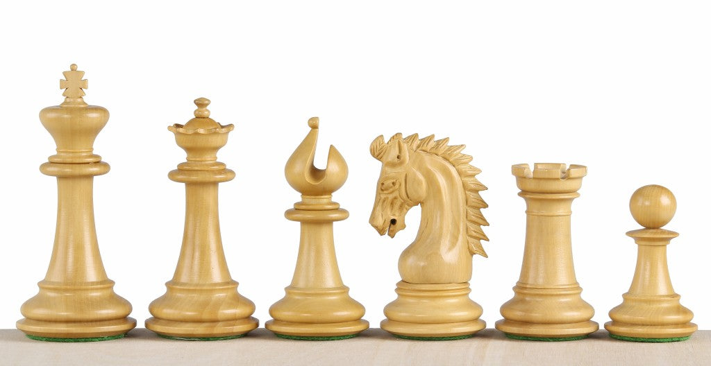 Sheikh Ebony Chess Figures 3.75 inches - Sheikh Ebony Chess Figures 3.75 inches