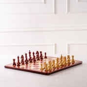 UNICORN REDWOOD 4,25" chess pieces