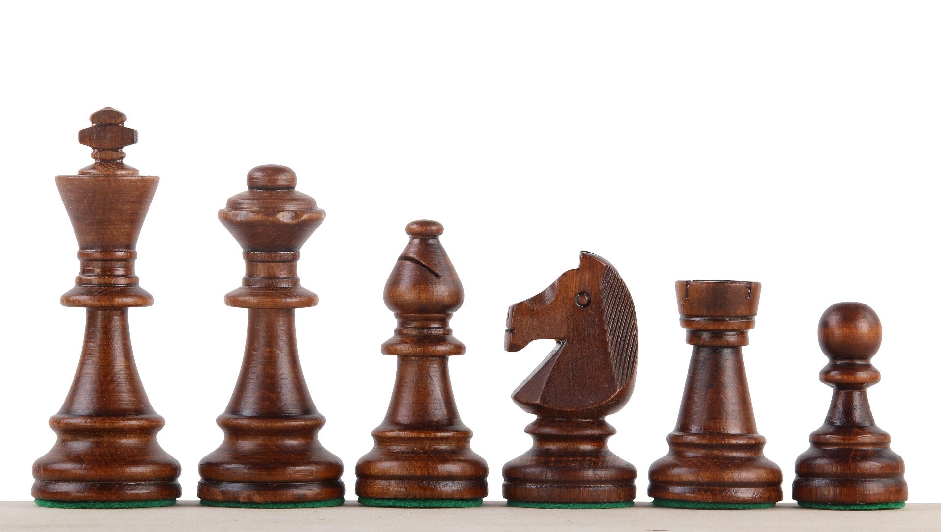 STAUNTON No.6 Carved Wooden Chess Pieces - bda7748c509dc58107c796c41e23632d