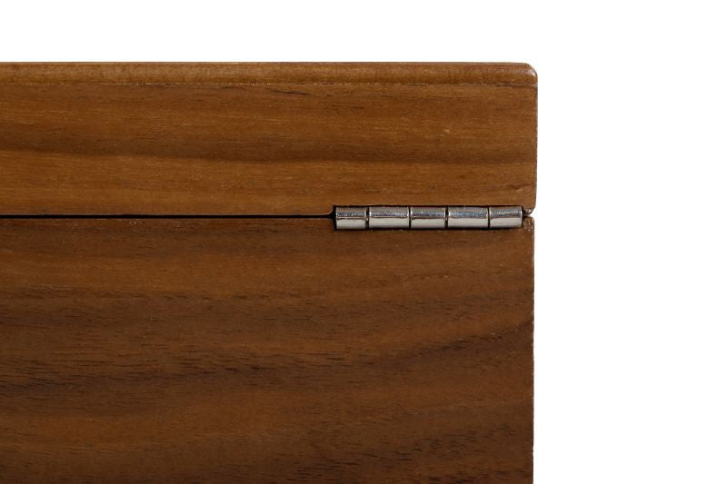 High Quality Chess Box - Walnut wood Veneer (24x15x8,5cm) - dc915f8c75bd3a61e7d83236389327aa