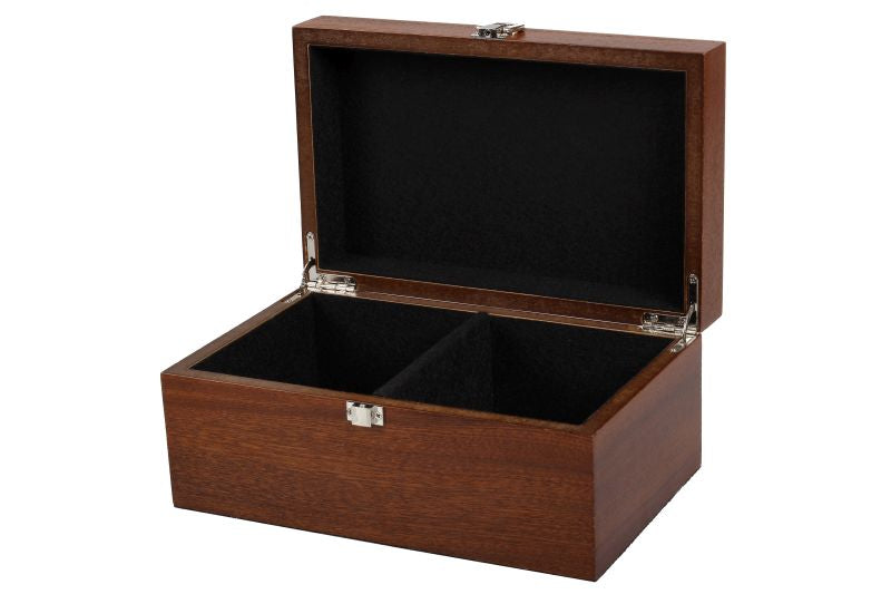 High Quality Chess Box - Sapele wood Veneer (24x15x11cm) - High Quality Chess Box - Sapele wood Veneer (24x15x11cm)