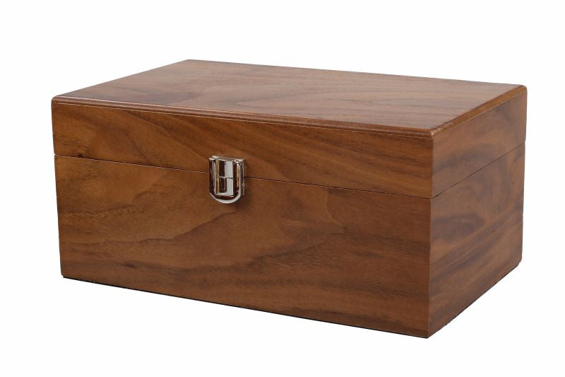High Quality Chess Box - Walnut wood Veneer (24x15x11cm) - 3bf6da0ba4dd0243f1659d323df5d032