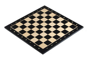 Wooden chessboard 55 mm square (ebonised) black maple/maple