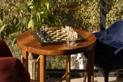Large carved SENATOR CHESS SET (42x42cm) – black