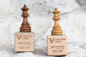 Puchar drewniany szachowa figura - Hetman (13,5 cm)