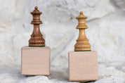Puchar drewniany szachowa figura - Hetman (13,5 cm)