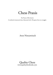 Chess Praxis, de Aron Nimzowitsch (tapa blanda)