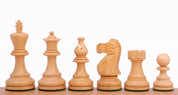 Classic Ebonised 3,75" chess pieces