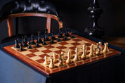 Stallion Knight Ebonised 4'' chess pieces