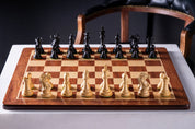 Stallion Knight Ebonised 3,5" chess pieces