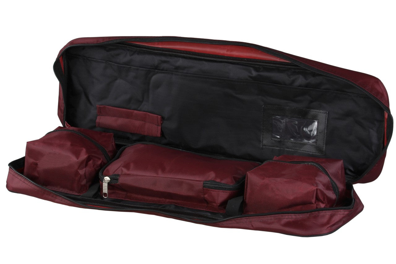 Bolsa para juego de ajedrez - color burdeos - Bolsa para juego de ajedrez - color burdeos