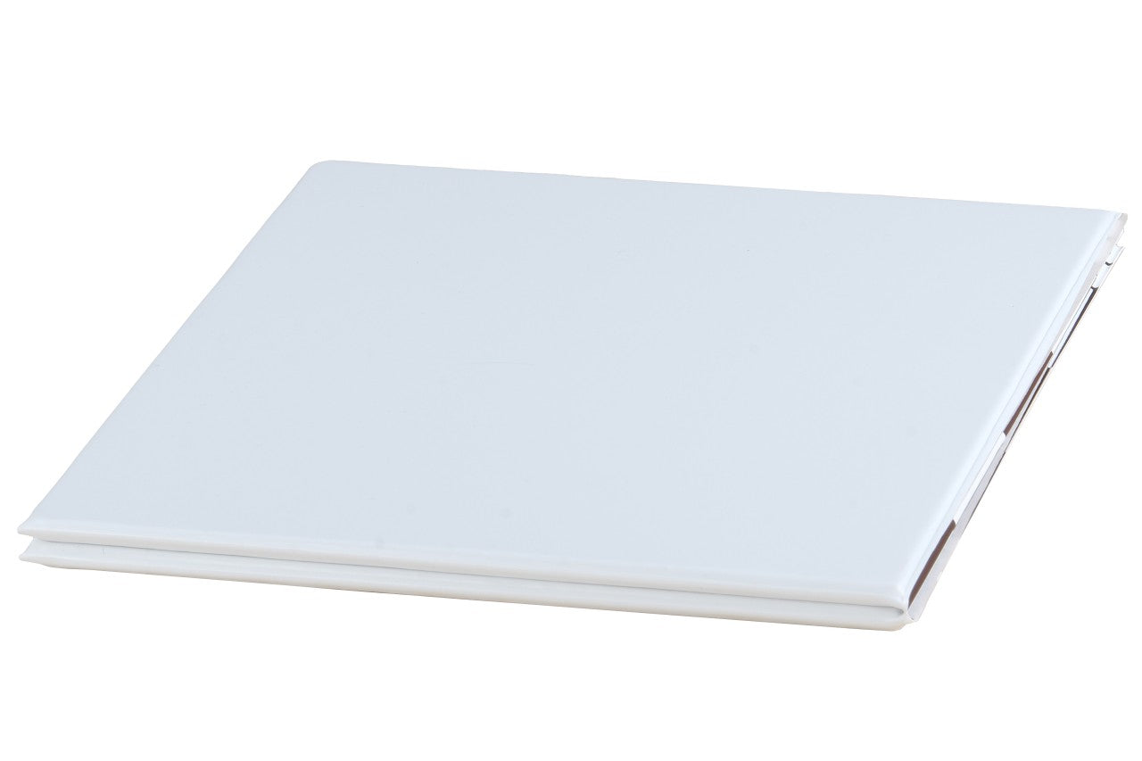 Plastic double-folding chessboard No. 6, white and brown - Plastic double-folding chessboard No. 6, white and brown
