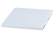 Plastic double-folding chessboard No. 6, white and brown