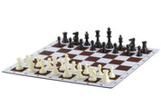Roll-up chessboard No. 6 (51 cm), non-slip underside